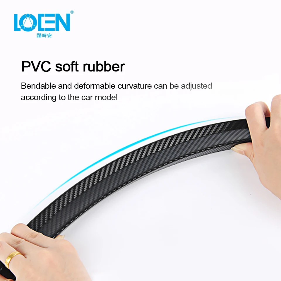 2 шт./лот комплект крыла для автомобиля из углеродного волокна наборы обводки губ