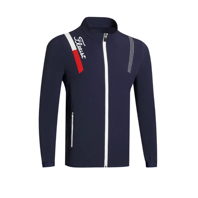 

Golf Clothing Men's Golf Jacket Summer Sports Coat Thin Breathable Windbreaker for Men