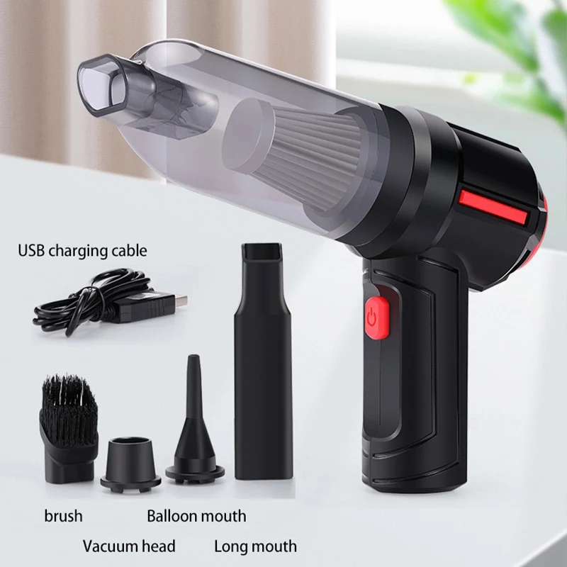 

Car Vacuum Cleaner Wireless 6000Pa Handheld Mini Vaccum Cleaner For Car Home Desktop Cleaning Portable Vacuum Cleaner