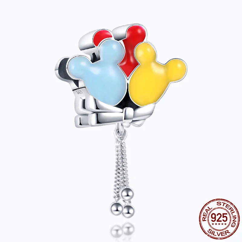 

2021 Hot Sale Prata Beaded 100% S925 Silver Cute Bear Beads Suitable for Pandora Bracelet DIY Fashion Ladies Jewelry