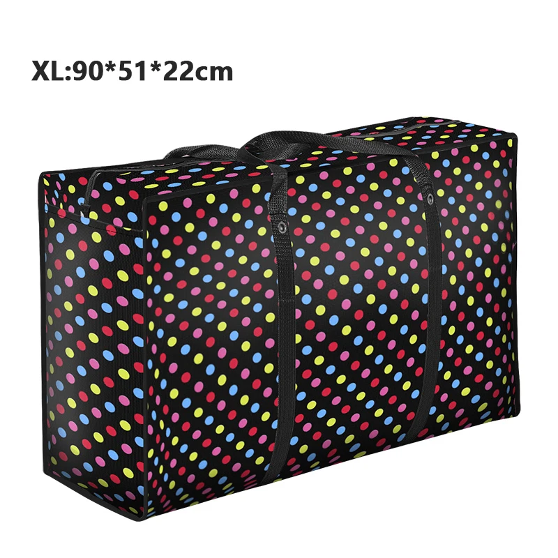6XL 90x51x22cm Большая сумка для путешествий, большая тканая сумка для путешествий, сумка для сортировки одежды из водонепроницаемой пленки, Большая вместительная сумка для доставки - Цвет: 6XL 90x51x22cm