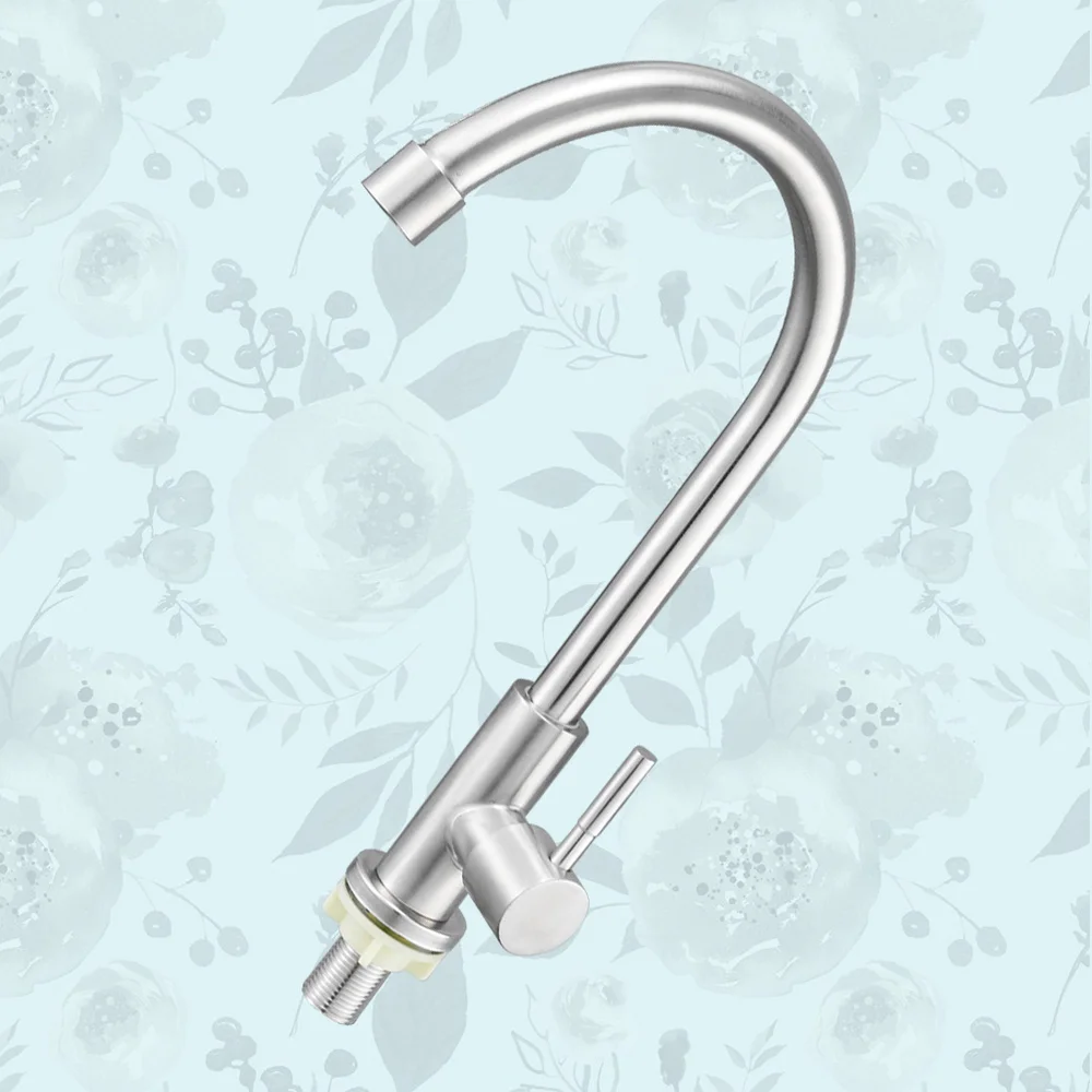 

Stainless Steel Single Cold Water Bathroom Vertical Kitchen Water