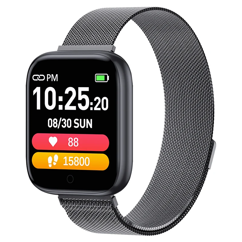 Умные часы MKS7 водонепроницаемые спортивные для фитнеса пульсометр напоминание о