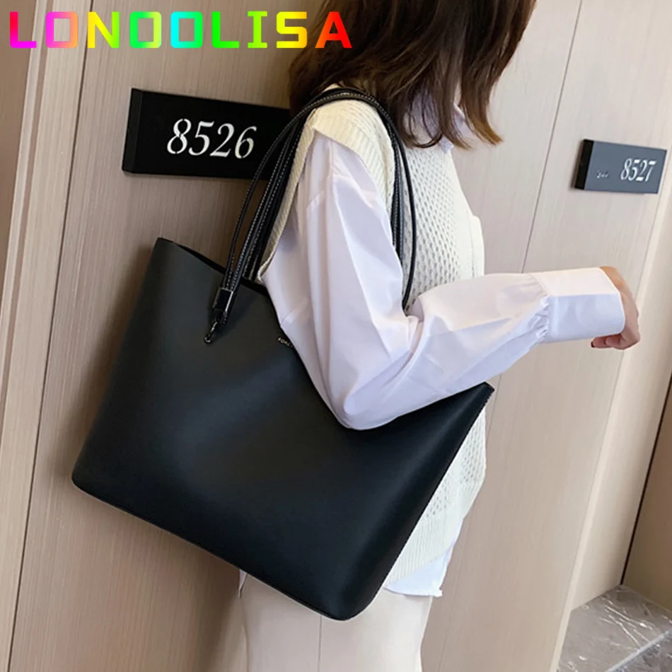 Однотонная сумка с полумесяцем наплечная из искусственной кожи для женщин 2024