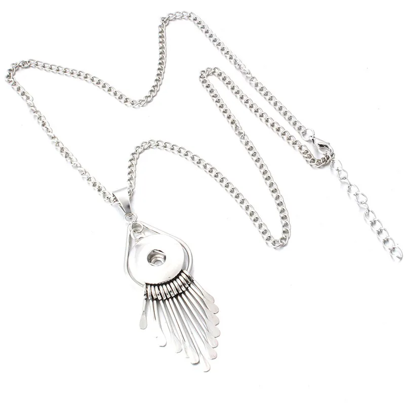 Новые винтажные ювелирные изделия металлические кнопки ожерелья 18 мм 12 ожерелье