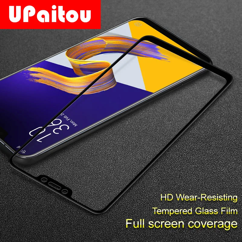 UPaitou Покрытие Закаленное стекло для ASUS Zenfone 5 5Z ZS620KL ZE620KL полное покрытие защита