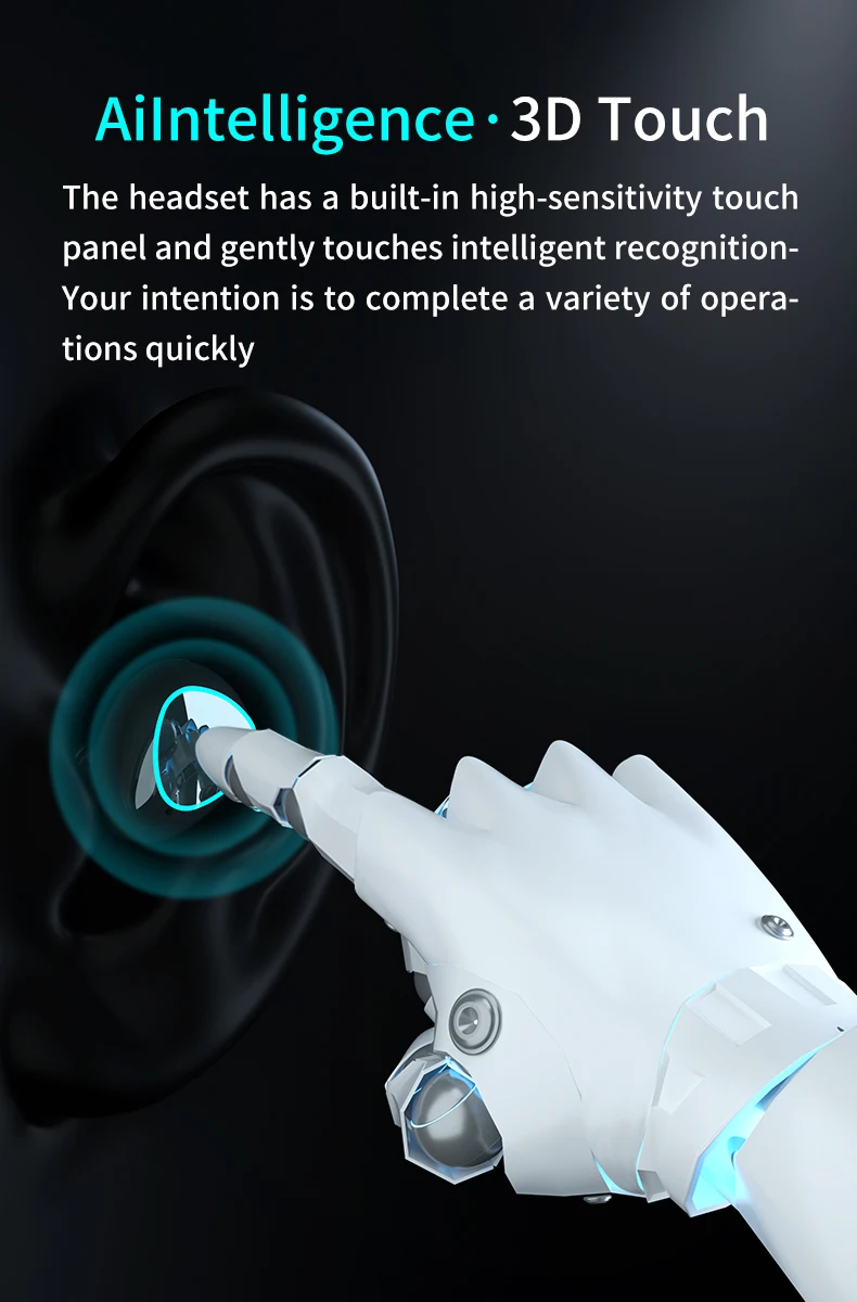 M10 TWS Wireless Bluetooth-compatible Headphone IPX7 Waterproof Stereo Earphone Digital Display Headset With Microphone | Электроника