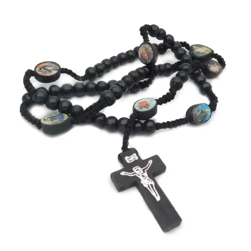 Иисус I.N.R.I. Рождественское распятие крест ожерелье кулон католические модные