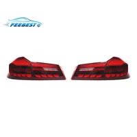 upgrade modified car led tail light for bmw 5 series g30 g38 rear stop light 2018 2019 2020 dragon scales brake lamp taillights