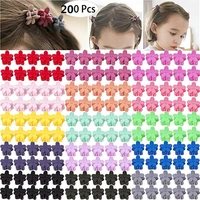 200 pieces little baby girls hair bangs mini hair claw clip hair pin hair accessories clips for girlsteens kids toddlers chil