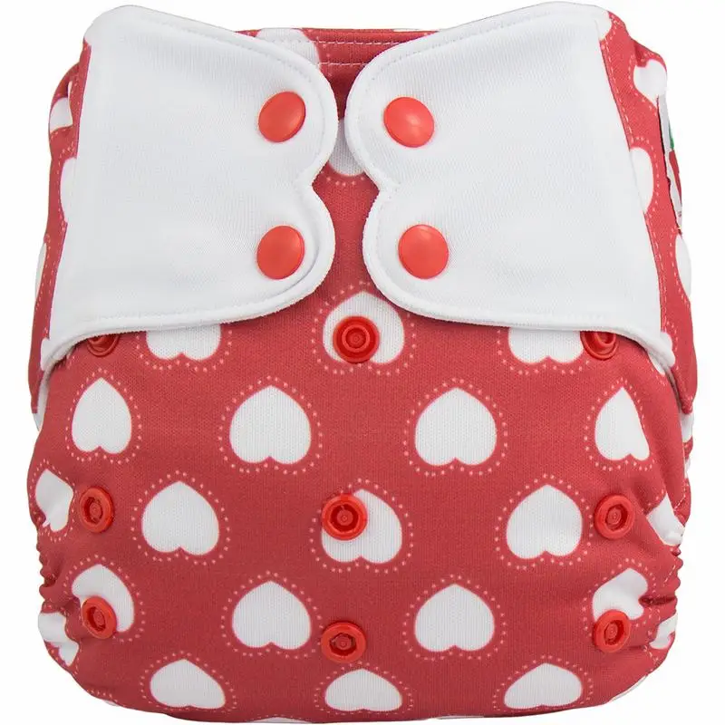 Все в одном ElfDiaper AIO высокое качество подгузник с пришитыми и пришитыми вставками - Цвет: A01Y37
