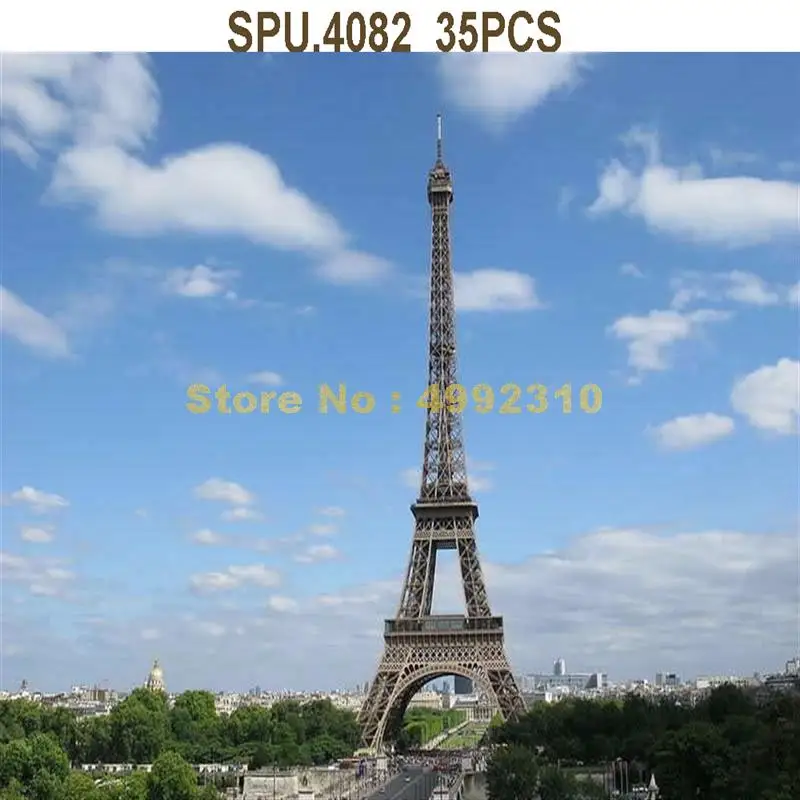 35 шт. картонные мини-пазлы с Эйфелевой башней | Игрушки и хобби