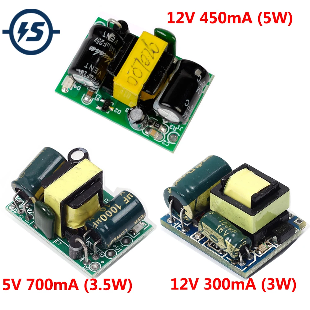 AC DC понижающий источник питания напряжение преобразователь модуль драйвер