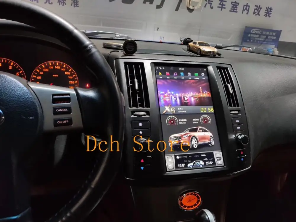 Автомобильный DVD-плеер 11 8 дюйма в стиле tesla Android 9 0 GPS-навигация для Infiniti FX FX25 FX35 FX45