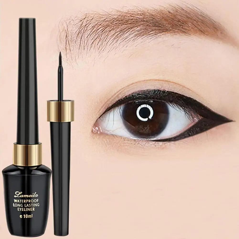 

10ml Waterproof Liquid Eyeliner Glue Pen Eyeliner Quick-drying, Sweat-proof, Non-smudge Eye Makeup