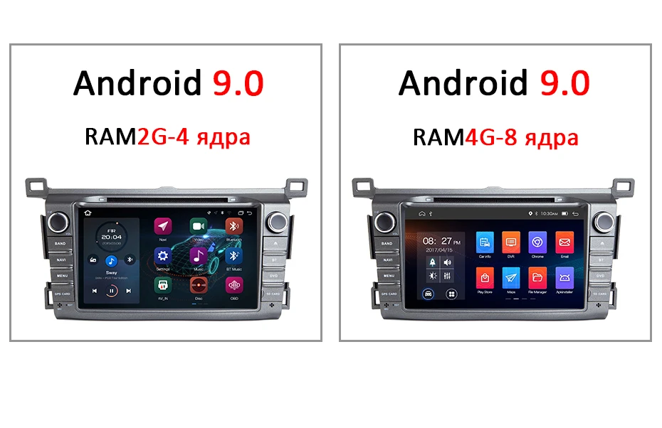 DSP AV выход ips экран 4G Android 9,0 автомобиля gps для Toyota RAV4 2013 DVD плеер Мультимедиа навигации автомобиля радио