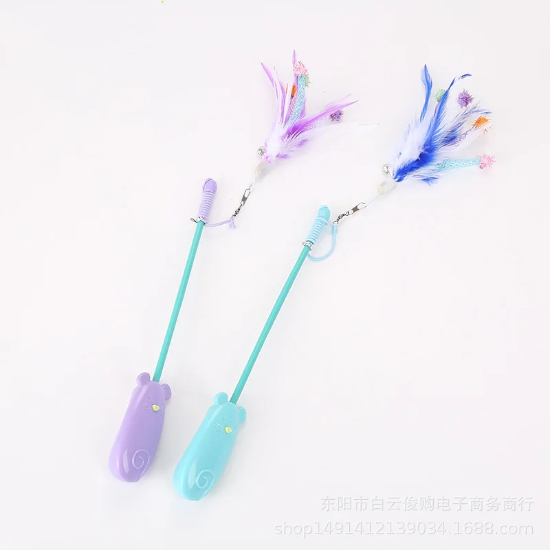 Товары для домашних животных забавная игрушка кошек короткий стержень лазерная