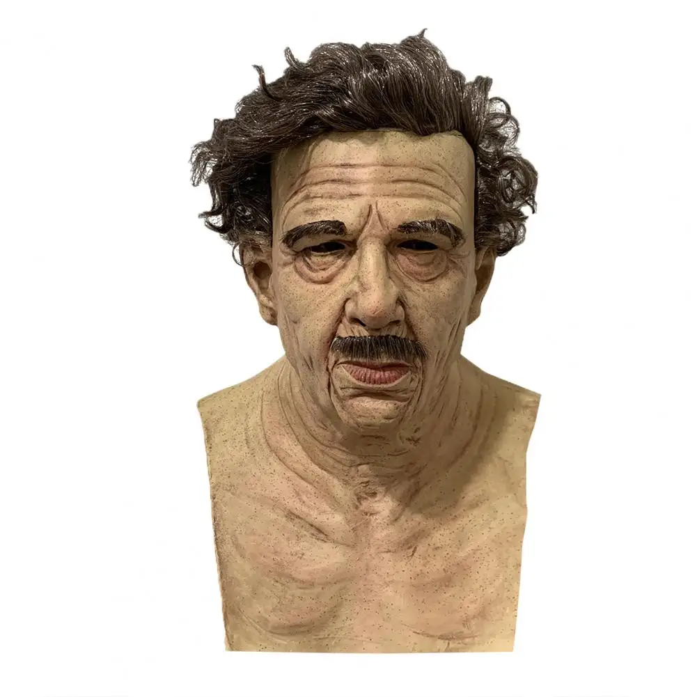Головной убор на Хэллоуин страшный головной эмульсия страшное ужасное лицо для