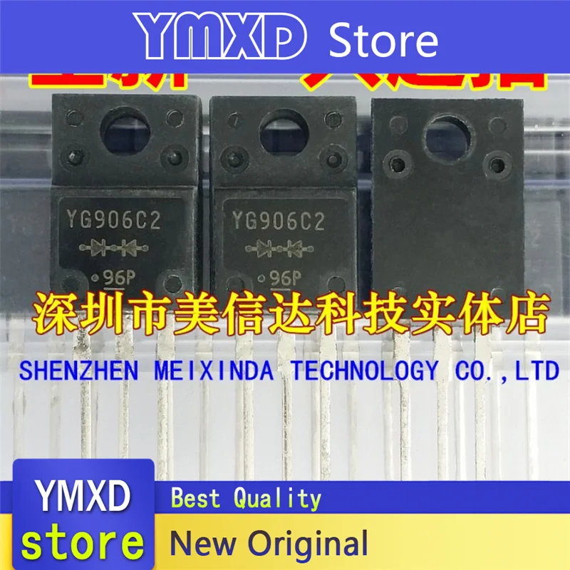 10pcs/lot New Original YG906C2 20A200V Schottky Diode TO220F Direct Plug In Stock