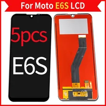 5Pcs/Lot For Moto E6S LCD Screen Display With Touch Digitizer Assembly Mobile Phone Parts