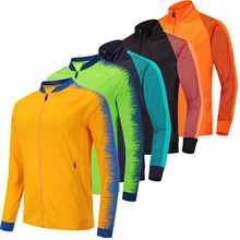 Chaqueta deportiva para hombre, Jersey transpirable para deportes al aire libre, senderismo, entrenamiento de fútbol, ropa exterior, abrigo de compresión para gimnasio (4)
