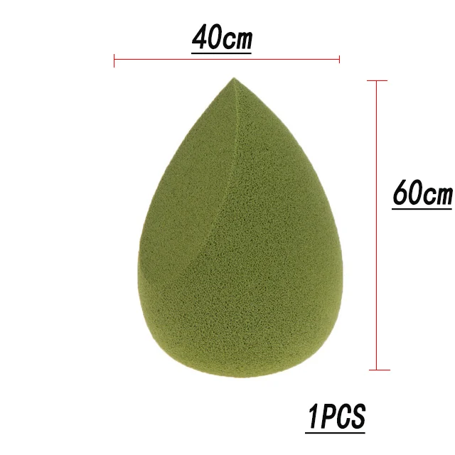 1PCS 4X6cm 4 шт. губка для основы лица красота макияж Косметическая пуховка основа жидкая пудра лицо нос косметические инструменты для макияжа - Цвет: 1PCS 4X6cm