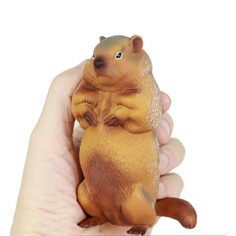 New Simulation Toys Solid Plastic Model Mouse Chipmunk Groundhog Squirrel Wild Animal World Decoration | Игрушки и хобби