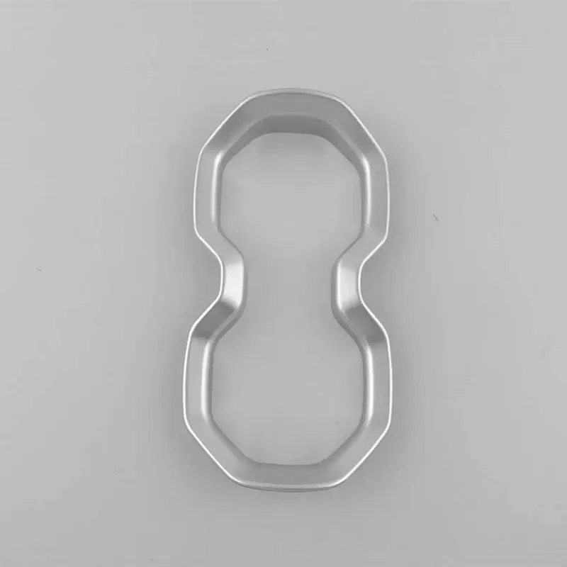 

2015 2016 2017 for Jeep Renegade ABS Chrome Car Front Water Cup Frame Decoration Cover Trim Shell Car Exterior Accessories 1pcs