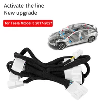 for tesla model 3 2017 2021 interior modification audio activation upgrade 8 liters 14 car speaker cable music car accessories
