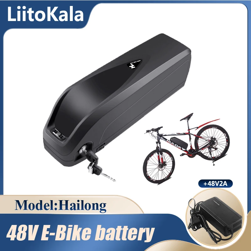 Аккумулятор для электровелосипеда LiitoKala Hailong 18650 36 В 48 10 А · ч 12 15 20 | Спорт и