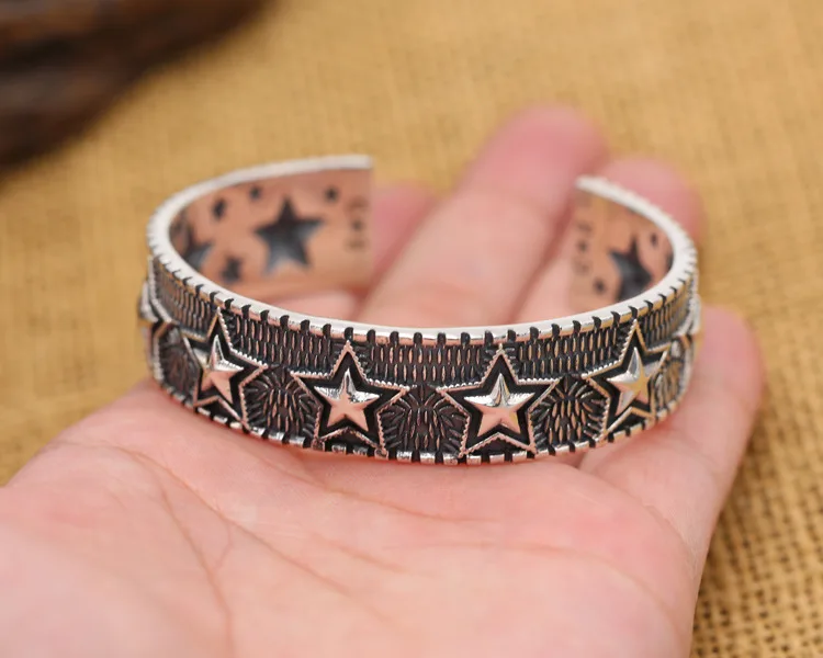 Браслет-манжета Женский мужской из серебра 925 пробы | Украшения и аксессуары