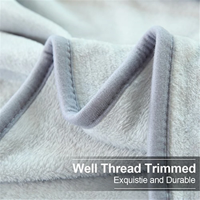 ESKIMO 100% микрофибра полиэстер высокое качество Фланелевое теплое одеяло мягкое и