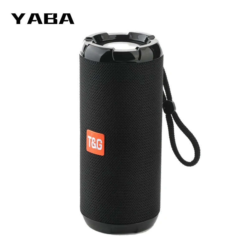 

YABA Portable Wireless Speaker Bluetooth-compatible Waterproof Outdoor Subwoofer 3D Stereo Loudspeaker Support FM Radio TWS