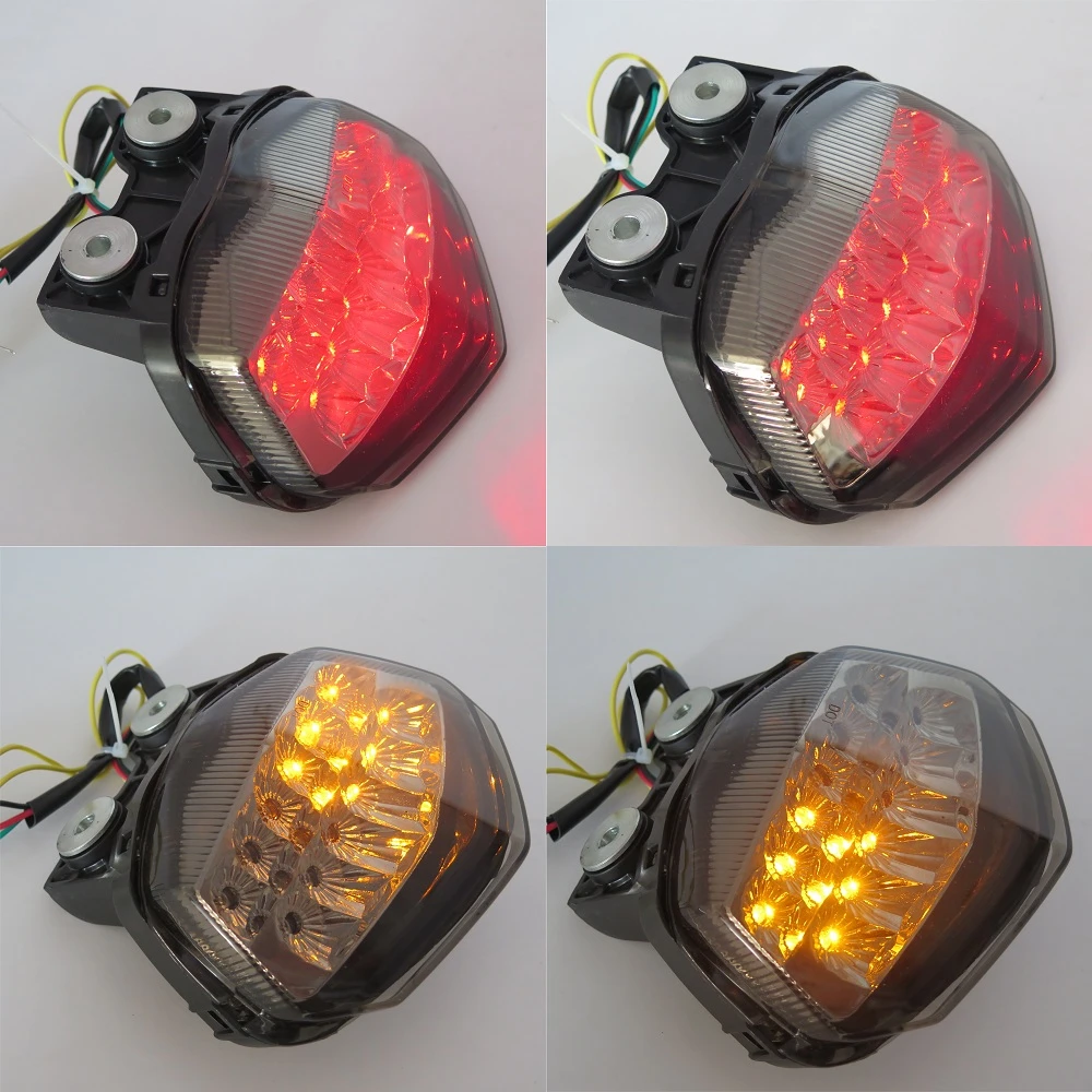 Led Tail Light Brake Turn Signals for Kawasaki Ninja Zx250R 2008 2009 2010 Smoke Aftermarket Free Shipping Motorcycle Parts | Автомобили и
