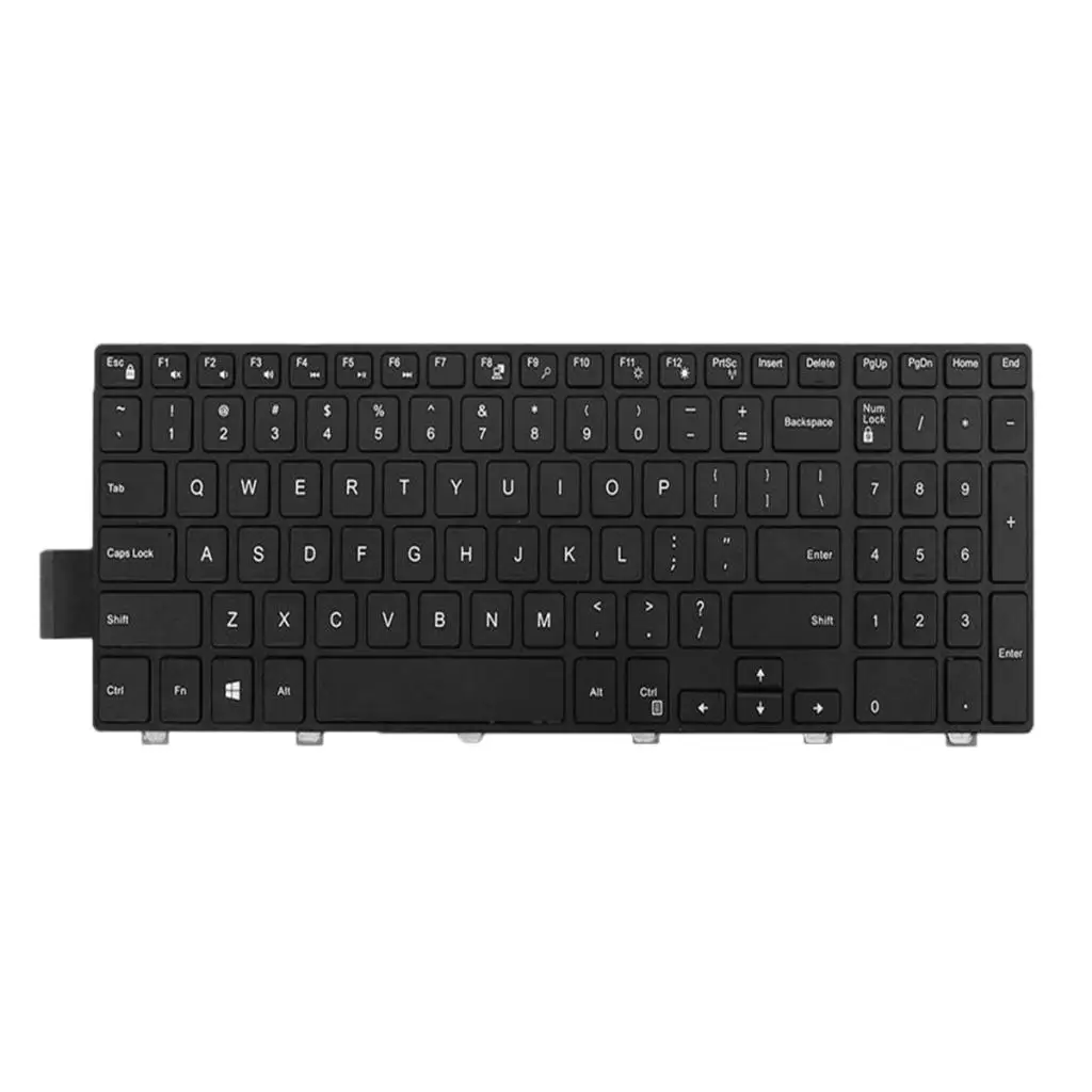 Ноутбук Замена латинская Клавиатура для ноутбука DELL Inspiron 15 5000 серии 5551 5552 5555 5557 5558