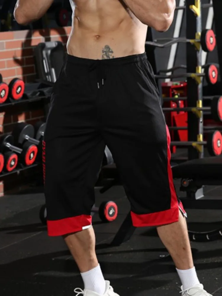 Тренажерные залы Фитнес Новый стиль шорты Для мужчин спортивные тенденции