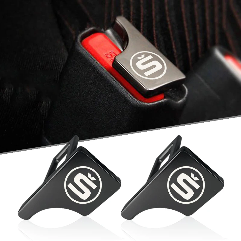 

Автомобильные ремни безопасности с застежкой для Skoda s octavia 2 3 a7 superb 2 3 kamiq fabia 2 kodiaq karoq kamiq rapid scala