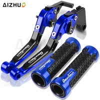 motorcycle cnc brake clutch levers for kymco downtown 125i 200i 300i 350i dt 125 200 300 350 handle bar hand grips downtown 125i