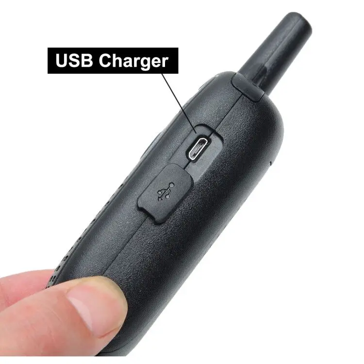 2 шт. ABBREE AR-Q2 Профессиональная удобная мини-рация VOX USB зарядка UHF двухстороннее радио Comunicador приемопередатчик Woki Toki