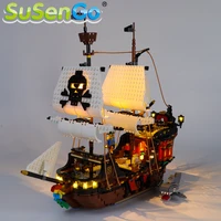 susengo led light kit for 31109 pirate ship model not included