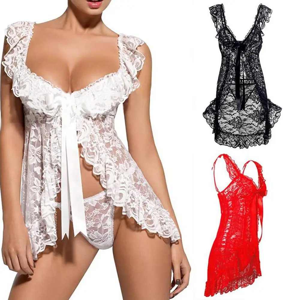 2 шт./компл. Эротическое кружевное белье для Для женщин сексуальная перспектива