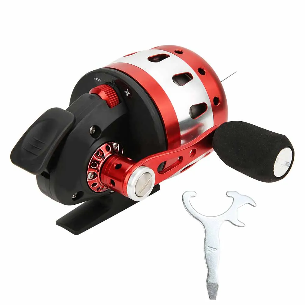 Aluminium Alloy Lightweight Baitcasting Fishing Reel 3.6:1 Fish Reels Wheel (red) Fishing Reel Fishing Reel Fishing Reel