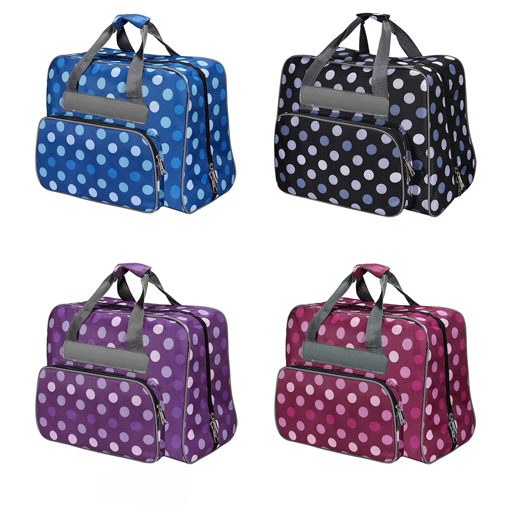 Вместительная многофункциональная сумка для швейной машинки мешок из ткани