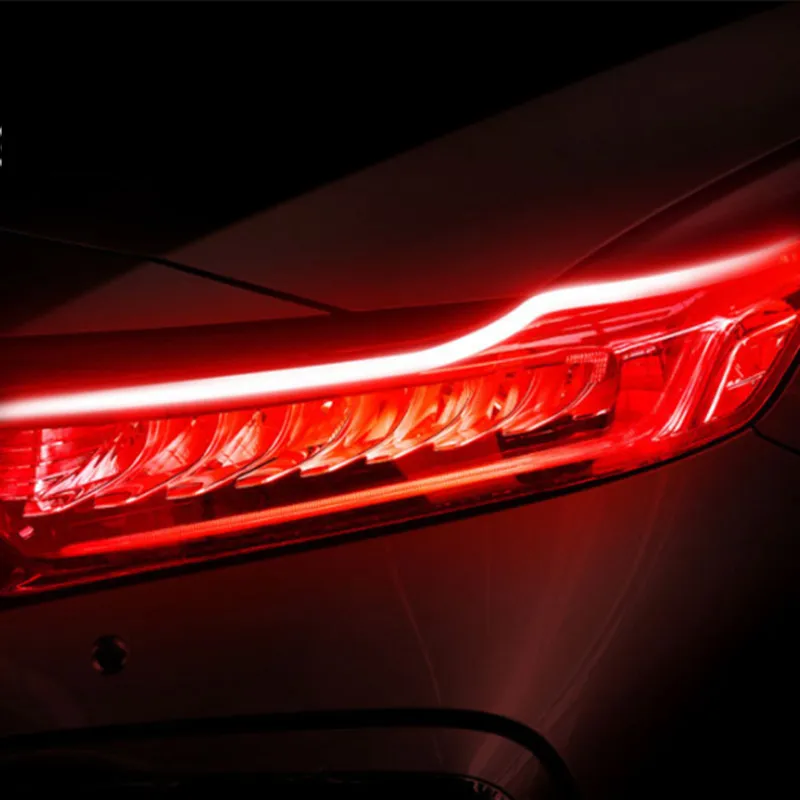 Bossnice 2x сверхтонкие автомобильные светодиодсветодиодный дневные ходовые огни DRL