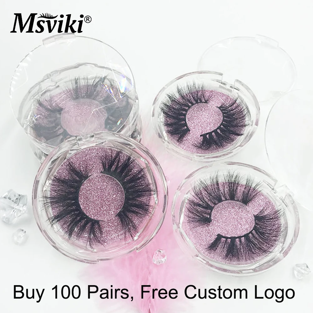 Оптовая продажа ресниц с фокусным расстоянием 25 мм 5D ресницы серо коричневого