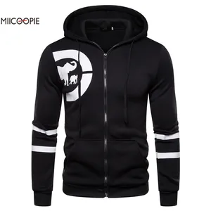 Miicoopie мужская толстовка с капюшоном, новинка, с принтом, мужская толстовка с длинным рукавом на молнии, уличная одежда