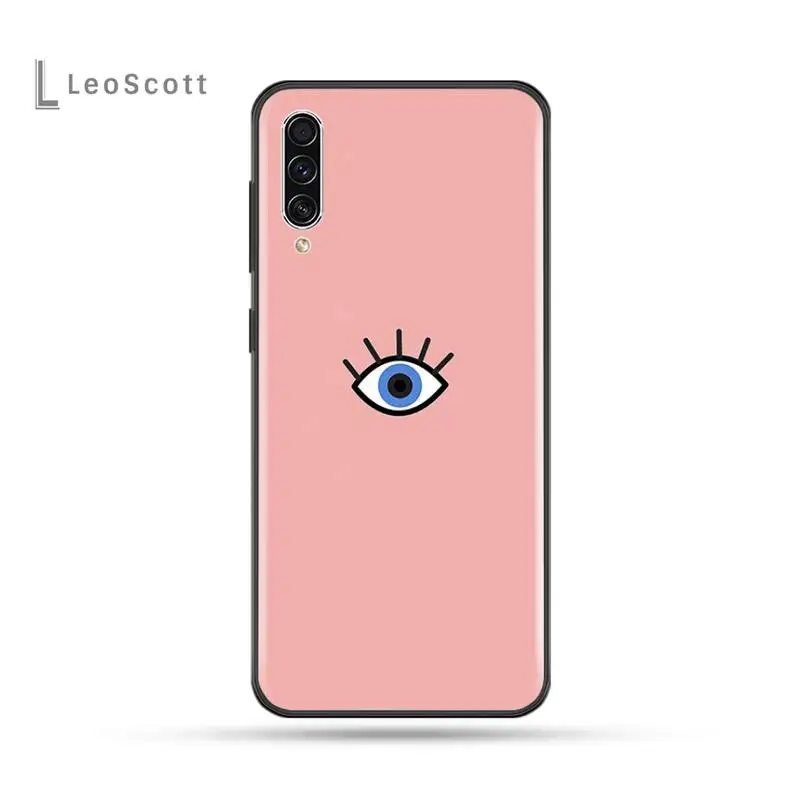 

Evil eye blue art Phone Cases For Samsung Galaxy M10 20 30 A 40 50 70 71 6S A2 A6 A9 2018 J7 CORE PLUS STAR S10 5G C8