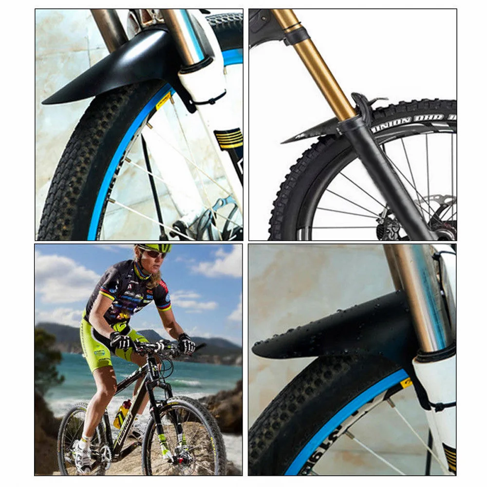 Цветные передние/задние крылья для колес велосипеда детали пластиковый