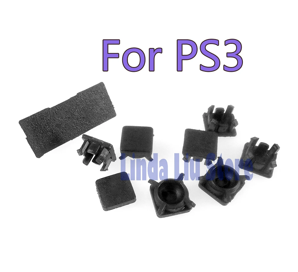 1 компл./лот для PS3 тонкая 9 в винт резиновые ботинка штепсельной вилки жира модель