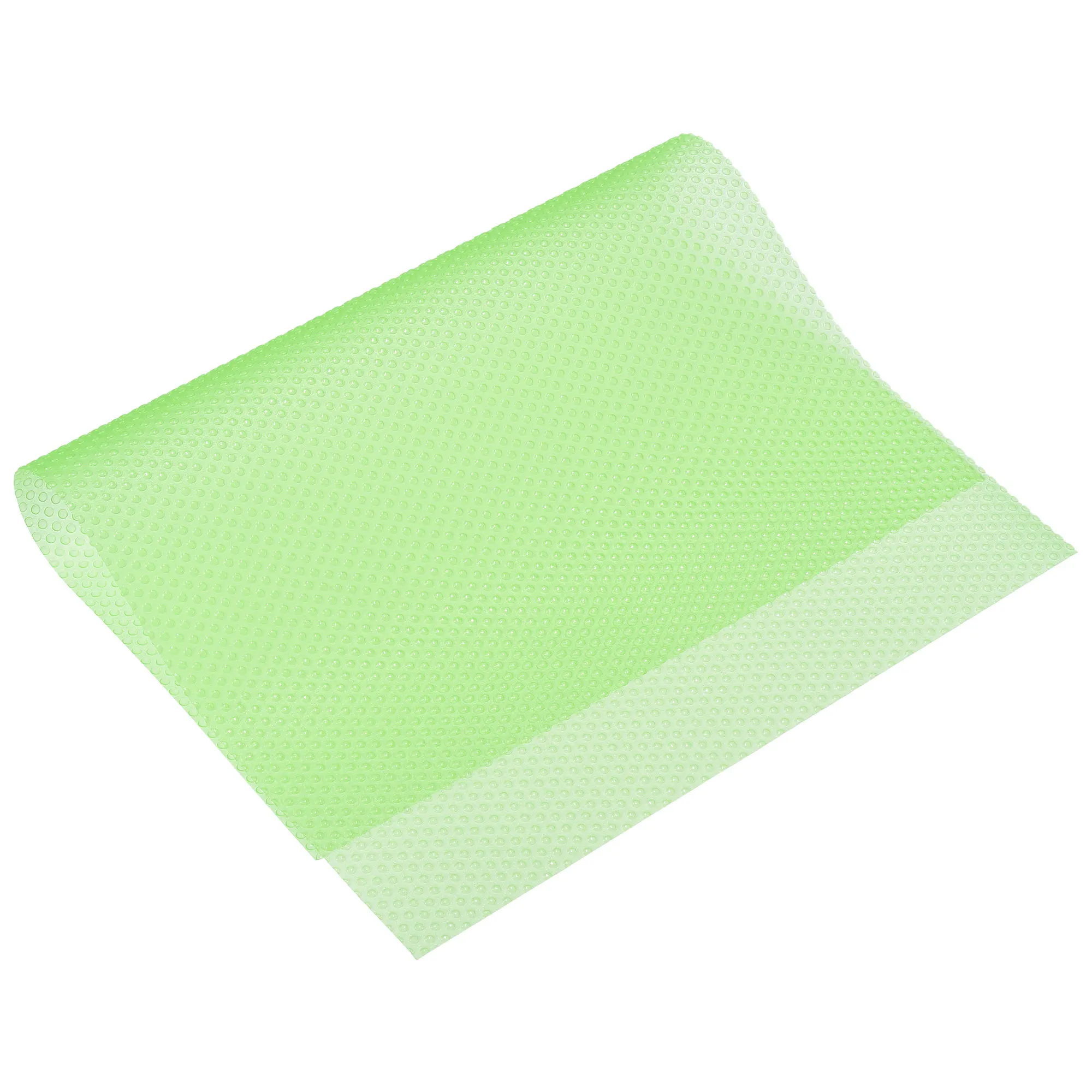 

Uxcell Shelf Liners 17.7 x 11.4 Inch EVA Drawer Mats Non-Adhesive Clear Green for Home Office 4 Pcs